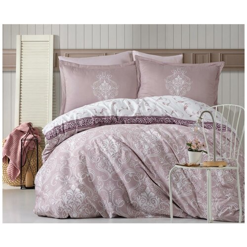 Комплект постельного белья Clasy Satin (RODISA PINK V1) евро, сатин
