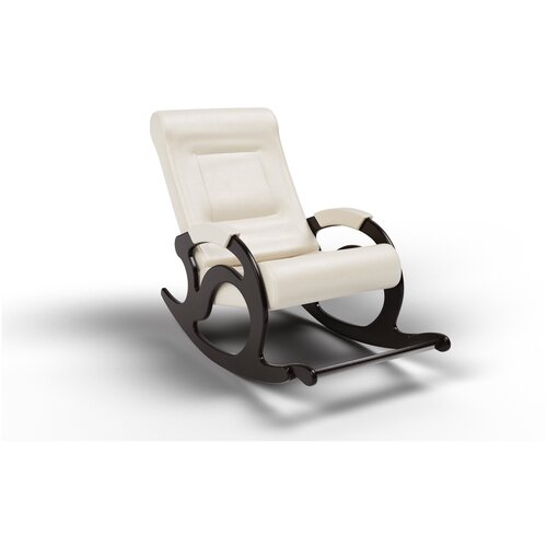Кресло-качалка Тироль (экокожа\крем)