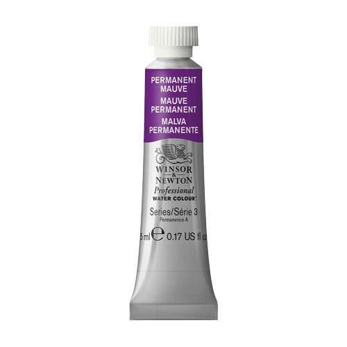 Winsor & Newton Акварель художественная Professional, 3 шт., мов перманентный