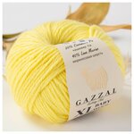 Пряжа Gazzal Baby Wool XL (821 яркая зелень) - изображение