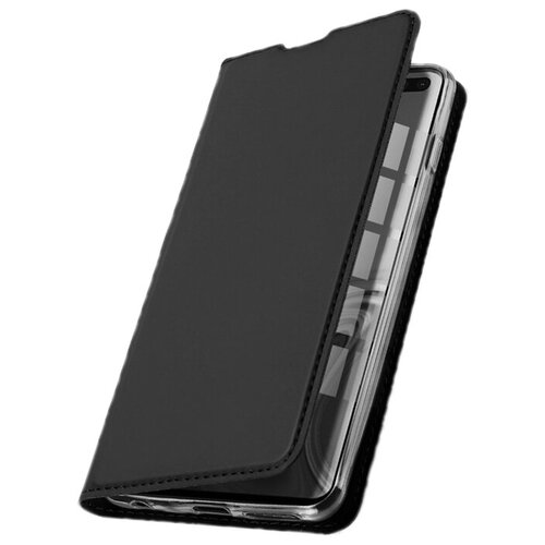 Чехол-книжка MyPads для Samsung Galaxy S10 SM-G973F водоотталкивающий с мульти-подставкой на жесткой металлической основе черный чехол книжка mypads для samsung galaxy s10 lite samsung galaxy a91 водоотталкивающий с мульти подставкой на жесткой металлической основе золотой