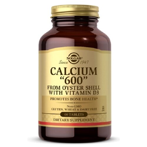 Минералы Solgar Calcium 600 mg 60 капс