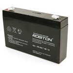 Аккумуляторы Robiton Аккумулятор ROBITON VRLA 6- 7.0 свинцово-кислотный 6В 7Ah (151х34х94мм) - изображение