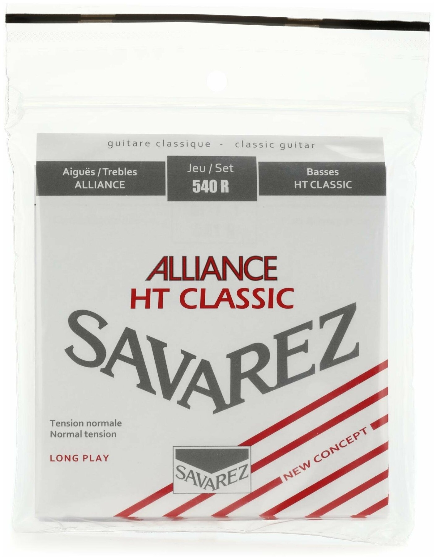 Струны SAVAREZ 540R Alliance Red standard tension