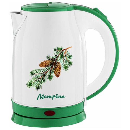 Чайник электрический 18л матрёна MA-120 стальной Ель с шишками 142600₽