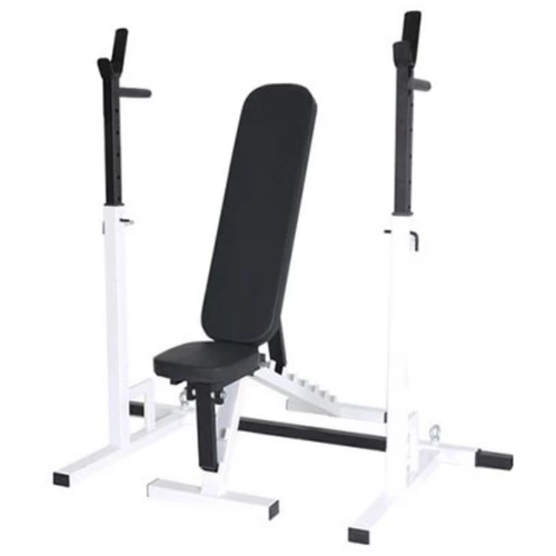 фото Скамья для жима + стойки без страховки brutal sport