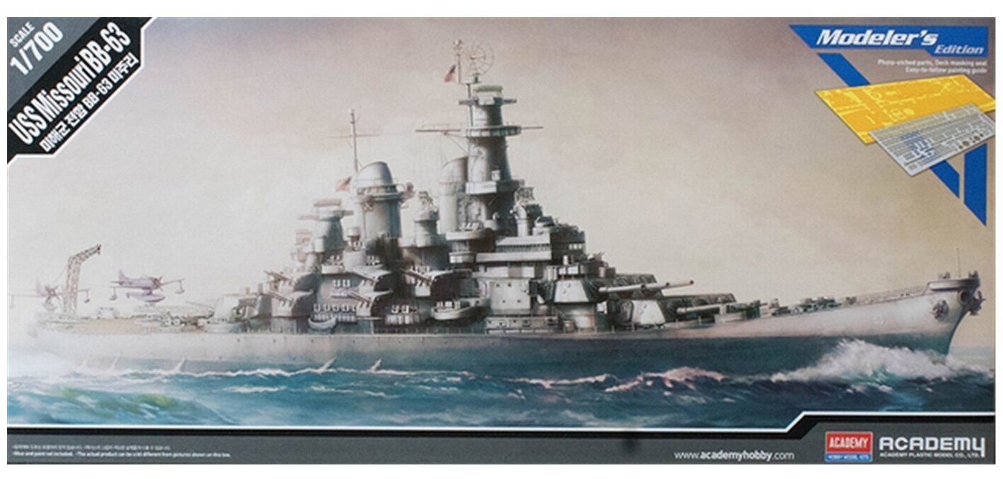 14223 Корабль USS Missouri BB-63 Modeler's Edition