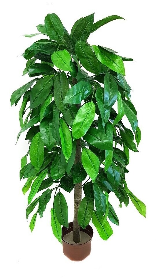 Искусственные цветы / Дерево манго / Искусственные дерево для декора в кашпо / Искусственные растения / Искусственные дерево в кашпо