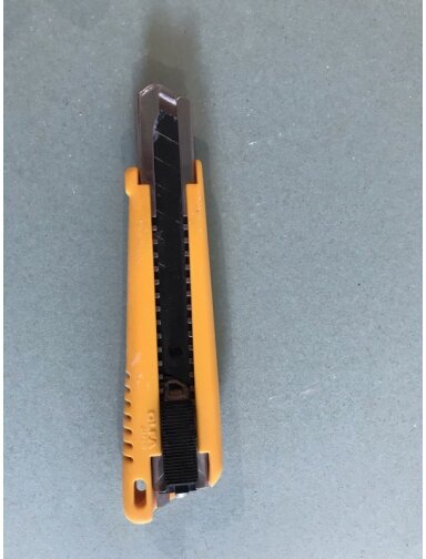 Нож Olfa OL-EXL, с выдвижным лезвием, с автофиксатором, 18мм - фотография № 16