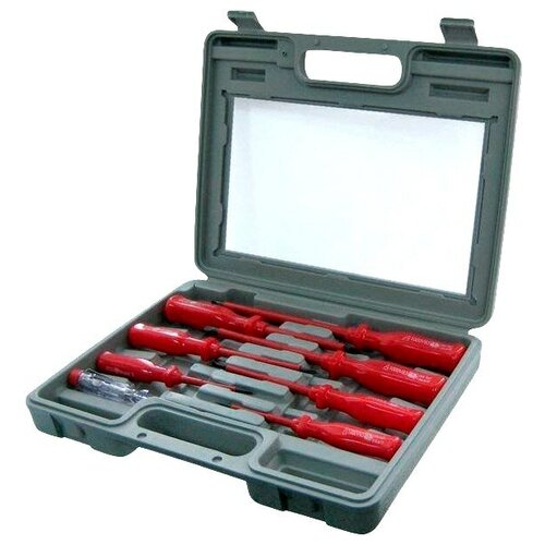 фото Набор отверток, предметов в наборе: 8шт., кейс, fit 56127 (56127)