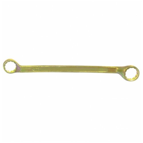 фото Сибртех ключ накидной, 22 х 24 мм, желтый цинк// сибртех