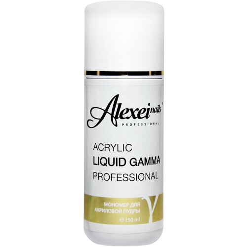 Мономер акриловый для ногтей Acrylic Liquid Gamma AlexeiNails, объем 1000 мл, цвет - фиолетовый