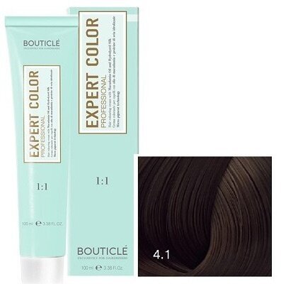 Bouticle Expert Color крем-краска для волос, 4.1 шатен пепельный, 100 мл