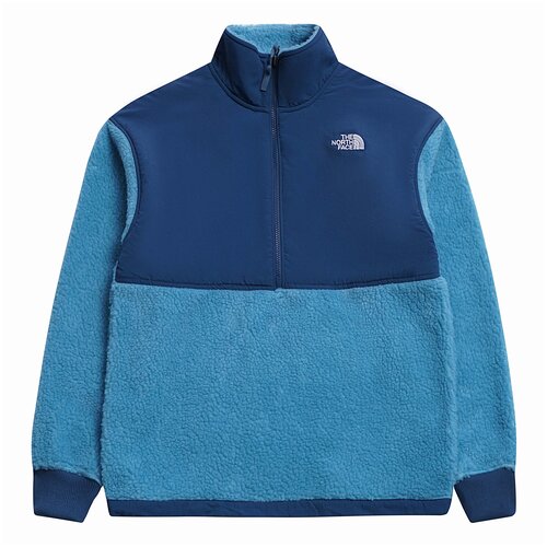 фото Толстовка the north face men's platte sherpa ? zip fleece storm blue/monterey / s