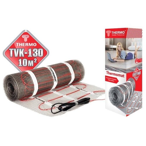 Теплый пол Thermomat TVK-130 10 мкв комплект без регулятора 32725₽