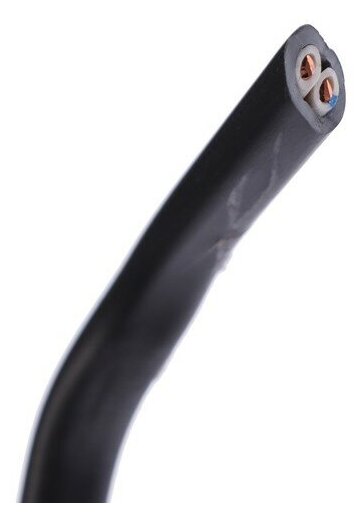 кабель электрический ввг-пнг(а)-ls 2х1.5 (20м) черный, гост, ulc (orelcable) - фото №4