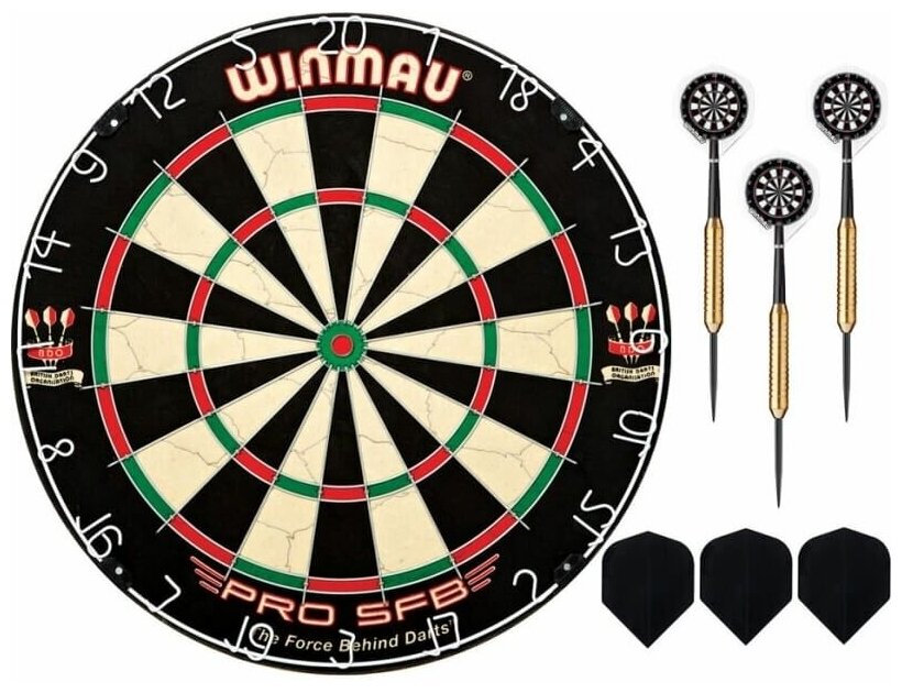 Комплект для игры в Дартс Winmau Base (начальный уровень)