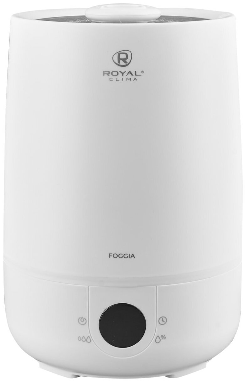 Увлажнитель воздуха ультразвуковой Royal Clima Foggia FG250 цвет белый - фотография № 2