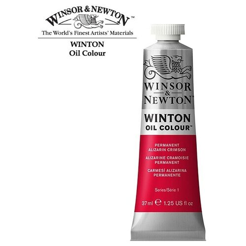 Масляные Winsor&Newton Краски масляные Winsor&Newton WINTON 37мл, ализарин малиновый устойчивый