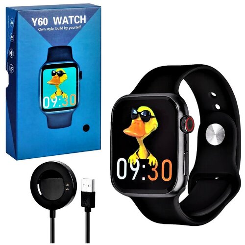 Умные часы, Смарт часы Smart Watch Y60 с функцией Bluetooth . Для взрослых и детей
