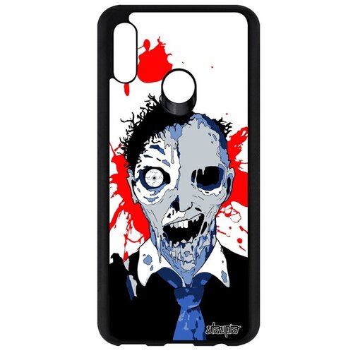 фото Противоударный чехол на мобильный // huawei p smart 2019 // "зомби" монстр сплэттер, utaupia, цветной