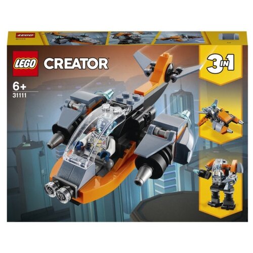 Конструктор LEGO Creator 31111 Кибердрон, 113 дет.