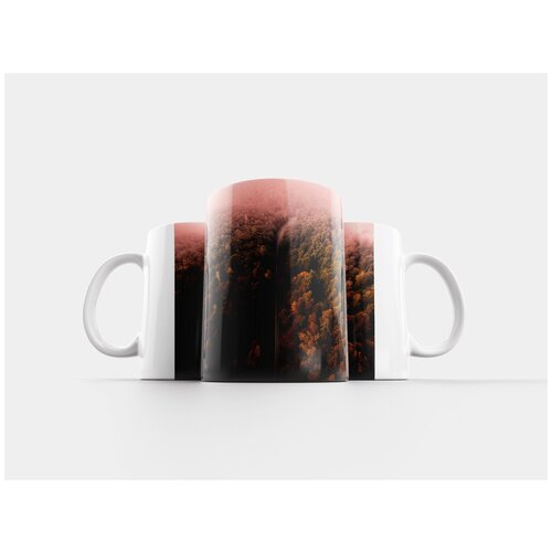 фото Кружка "blue ridge горах, вирджиния, пейзаж" 320 мл lotsprints