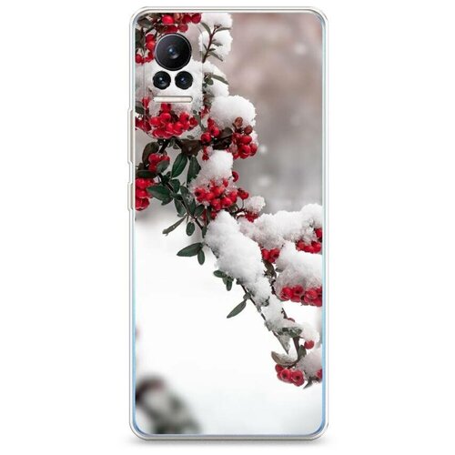 фото Силиконовый чехол "зима 8" на xiaomi civi / cяоми cиви case place