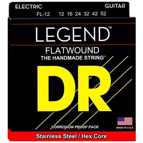 Струны для электрогитары DR String FL-12