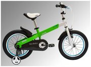 Велосипед Royal Baby Buttons Alloy 16, алюминиевая рама, цвет Зеленый
