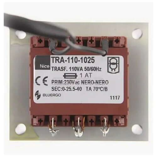 Трансформатор Nice TRA110.1025 для привода откатных ворот RD400, RD400KCE
