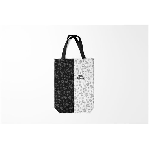 фото Сумка-шоппер / 31х42 см / праздники / хэллоуин halloween burnettie