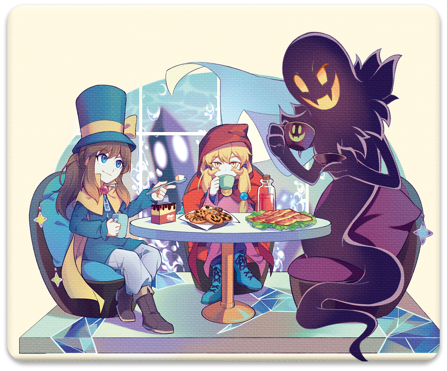 Коврик для мышки "A Hat In Time 13" Ru-print / Игровой коврик для мышки