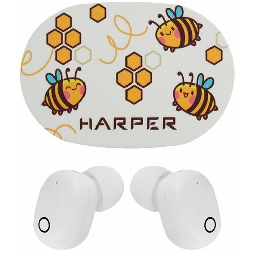 Наушники Harper HB-534 White 196200₽
