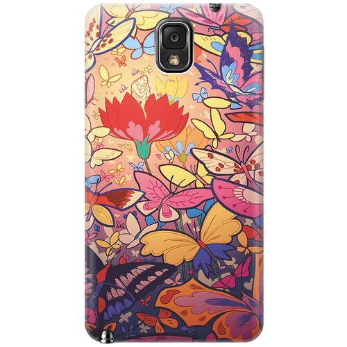 фото Re:pa накладка transparent для samsung galaxy note 3 с принтом "красочный мир"