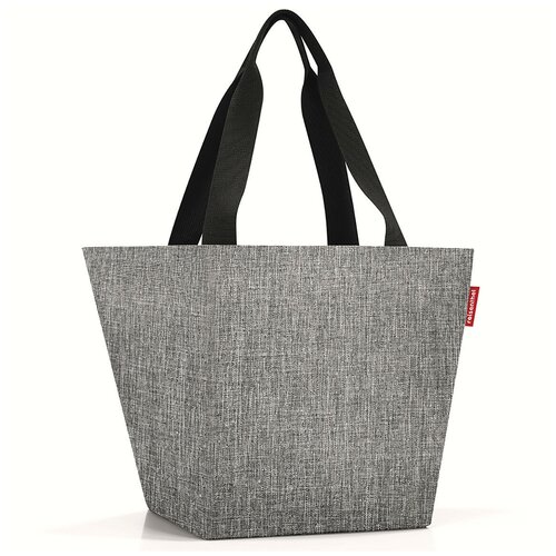 Сумка shopper m twist silver, Reisenthel, серый, арт: ZS7052 ZS7052