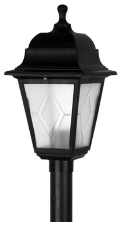 Светильник садово-парковый LAMPER НТУ 04-60-002 У1 "Оскар 4" столб черный
