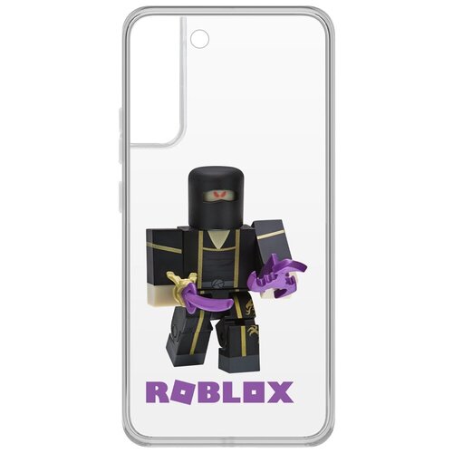 Чехол-накладка Krutoff Clear Case Roblox-Ниндзя Ассасин для Samsung Galaxy S22+ чехол накладка krutoff clear case roblox 1x1x1x1x1 для samsung galaxy s22