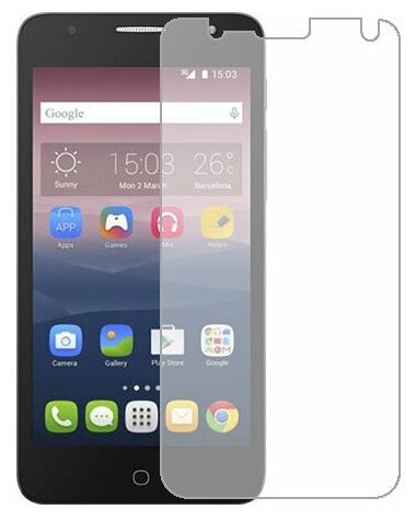 Alcatel Pop 4+ защитный экран Гидрогель Прозрачный (Силикон) 1 штука