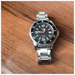 Наручные часы CASIO Collection Men MTD-1053D-1A, серебряный, черный —  купить в интернет-магазине по низкой цене на Яндекс Маркете