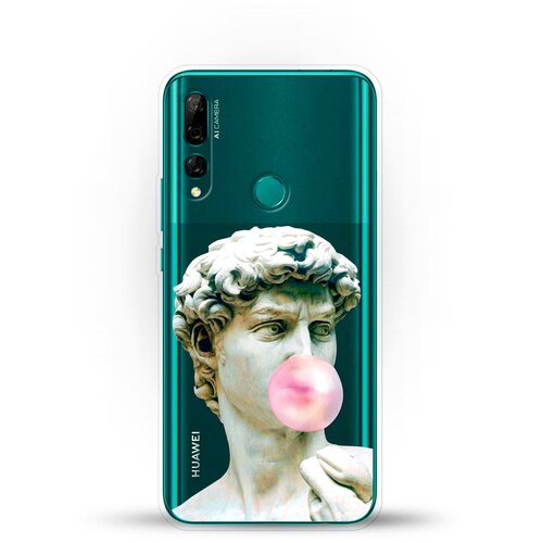 фото Силиконовый чехол давид на huawei y9 prime (2019) andy & paul