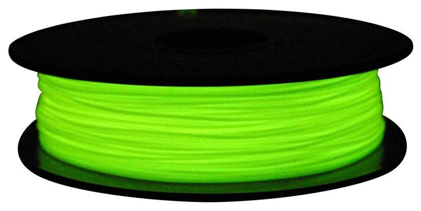 ABS пластик FL33 1.75мм для 3D принтера 500гр. Флуоресцентный зеленый