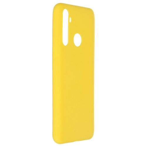 фото Чехол neypo для realme c3 / 5 / 6i soft matte silicone yellow nst18940