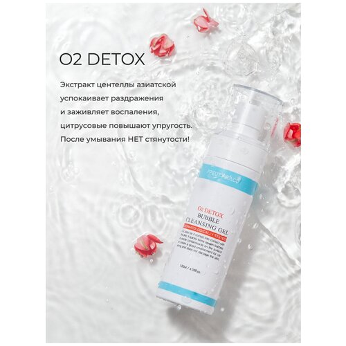 Petit Ra Кислородный гель для очищения кожи лица