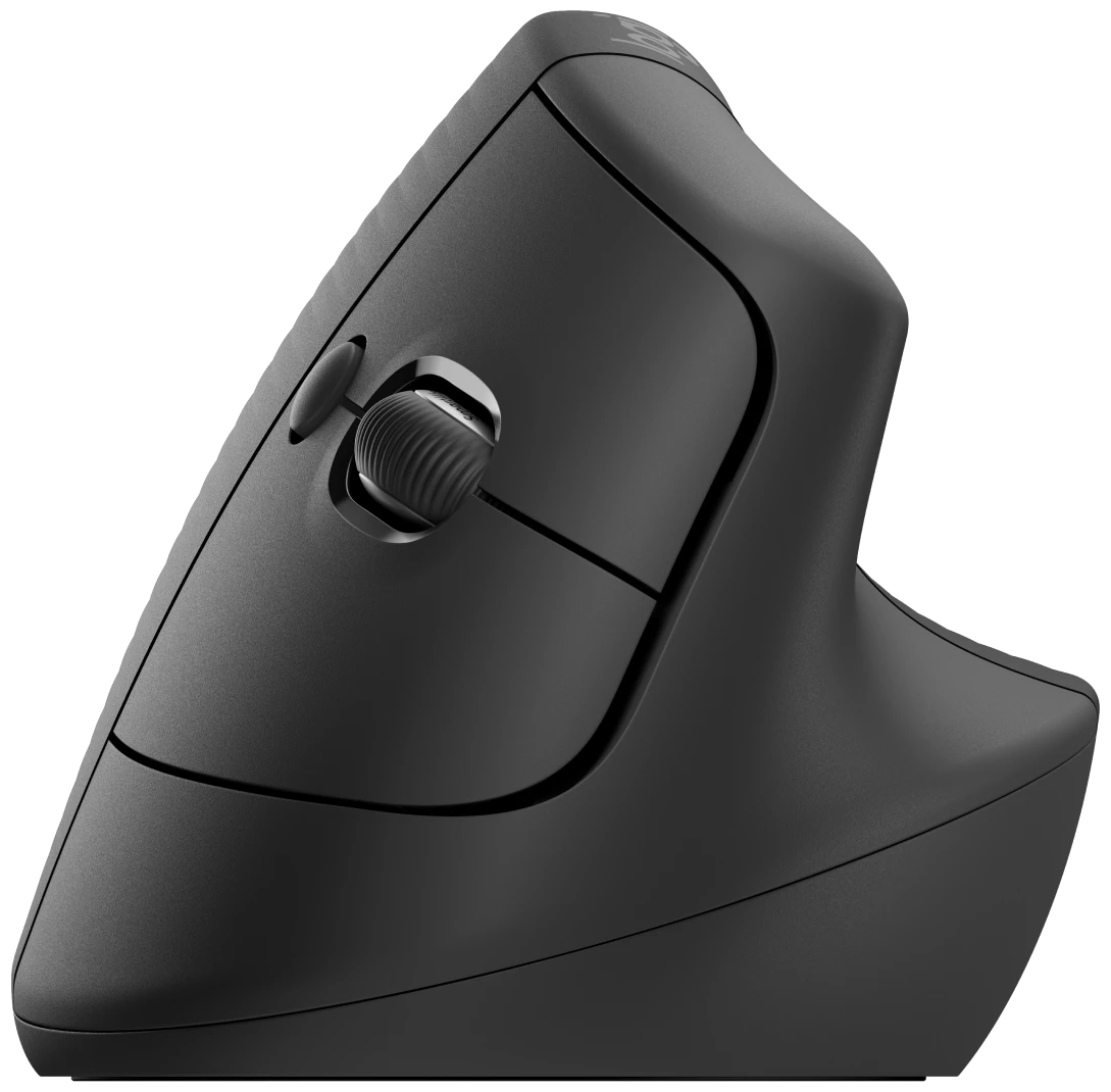 Беспроводная вертикальная мышь Logitech Lift, graphite