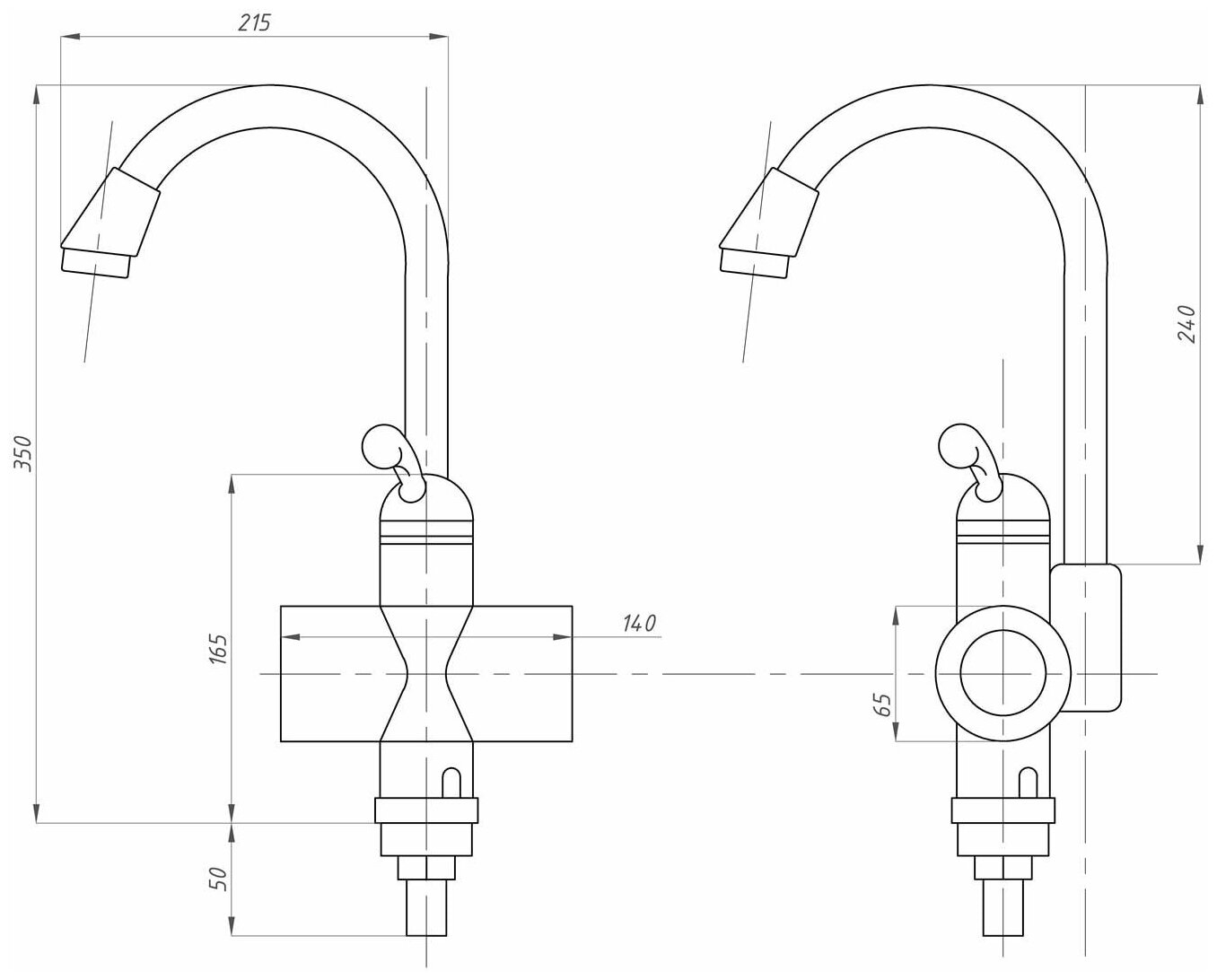 Смеситель для душевой кабины GROHE - фото №9