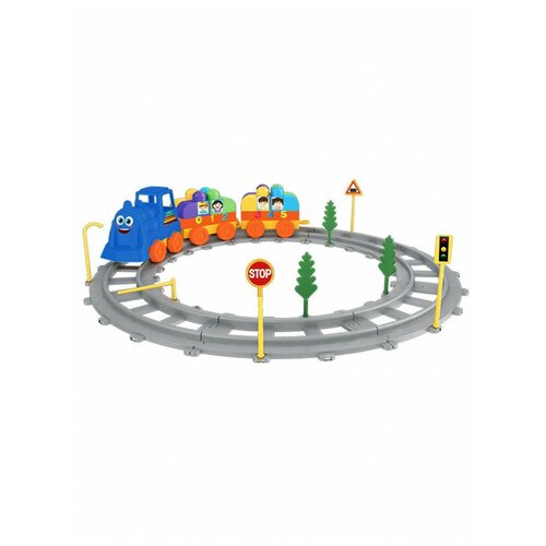 Конструктор Волшебные детали Поезд 43 предмета, Terides