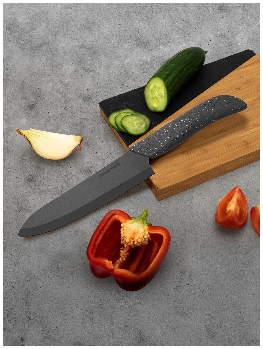 Нож керамический Grey Stone, 15 см - фотография № 4