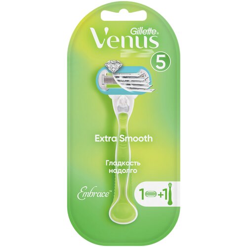 Venus Extra Smooth Бритвенный станок venus бритвенный станок deluxe smooth sensitive с 1 сменным лезвием