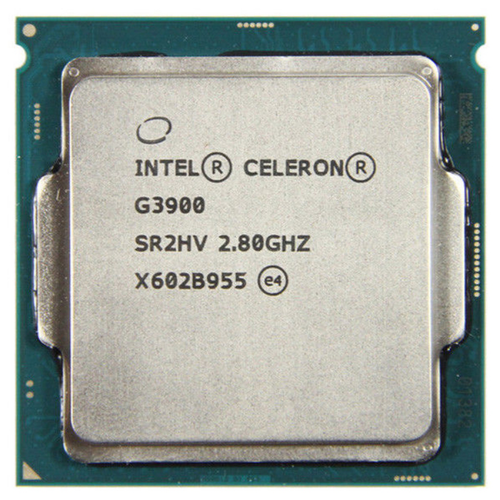 Процессор Intel Celeron G3900 LGA1151, 2 x 2800 МГц, OEM процессор intel celeron g3930 lga1151 2 x 2900 мгц oem